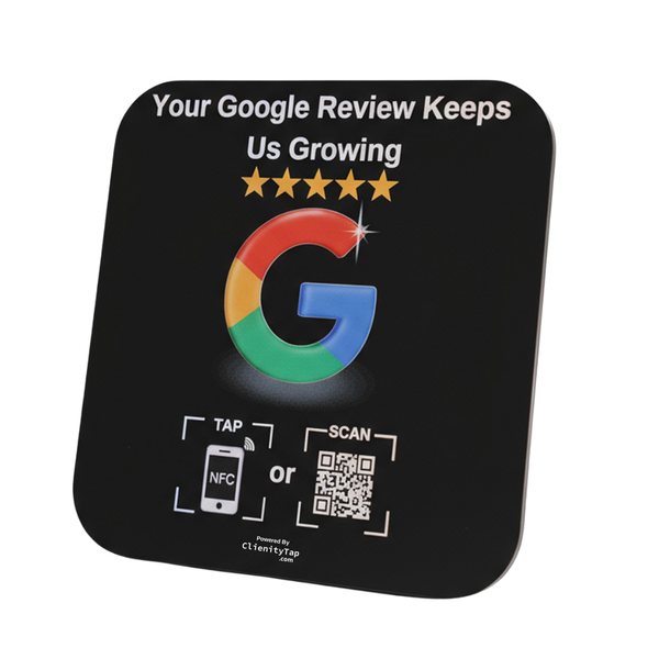 G-ReviewBoost Square Plate