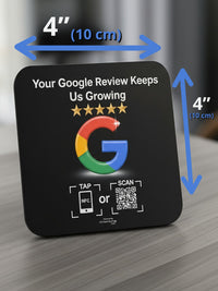 G-ReviewBoost Square Plate